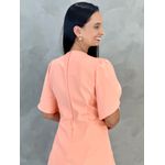 Vestido Tulipa Pêssego