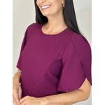 Vestido Tulipa Beterraba