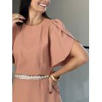 Vestido Tulipa Nude