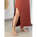 Vestido Violeta Terracota