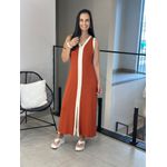 Vestido Yumi Terracota