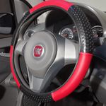 Capa de Volante com Sistema Massageador - Vermelho