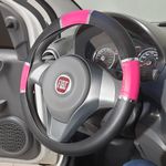 Capa de Volante 6 Cromos - Rosa