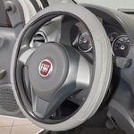 Capa de Volante Couro Novat - Cinza