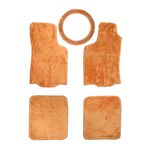 Kit Pelúcia Tapete + Capa De Volante - Caramelo