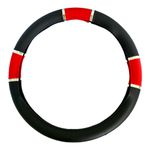 Capa de Volante 6 Cromos - Vermelho