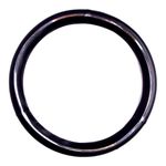 Capa de Volante Cromo Frontal - Preto
