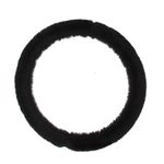 Capa de Volante em Pelúcia - Preto