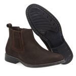 Bota Chelsea Masculina Logan Café