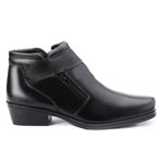 Bota Jungle Masculina Couro Velcro Preto