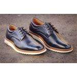 Sapato Casual Bergamo Couro Legítimo Preto