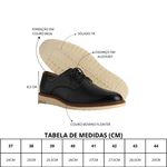 Sapato Casual Bergamo Couro Legítimo Preto + Brinde Exclusivo: Cinto