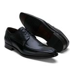 Sapato Social Elegance Couro Preto