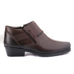 Bota Jungle Masculina Couro Trançada Café