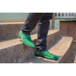 Mocassim Masculino Camurça Santarém Verde