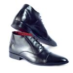 Sapato Social Exclusive Em Couro Confort Preto