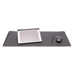 DeskPad executivo 100% em couro legítimo Preto 70x30 cts