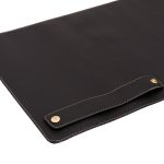 DeskPad executivo 100% em couro legítimo Preto 70x30 cts