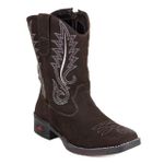 Bota Texana Feminina Pena Marrom