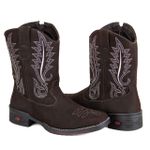 Bota Texana Feminina Pena Marrom