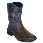 Bota Texana Feminina Florida Azul