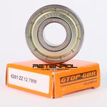 6201-ZZC3 1/2 - ROL DE ESFERAS GBR 12.7X32X10