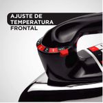 Ferro de Passar Roupas a Seco Black+Decker VFA 127V 1200W - Preto