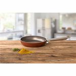 Conjunto Jogo de Panelas Antiaderente com 5 Peças Brinox Curry Marrom