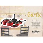 Conjunto Jogo de Panelas Antiaderente com 5 Peças Brinox Garlic Vermelho