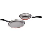 Conjunto Jogo de Panelas Antiaderente com 7 Peças Brinox Clove Marrom
