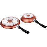 Conjunto Jogo de Panelas Antiaderente com 7 Peças Brinox Clove Marrom