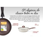 Conjunto Jogo de Panelas com 8 Peças Ceramic Life Smart Plus Vanilla Brinox