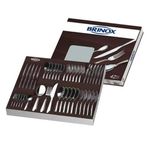 Faqueiro Brinox Bellagio 42 Peças em Aço Inoxidável Talheres para Todas Ocasiões