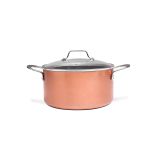 Jogo de Panelas Antiaderente com Fundo de Indução 4 Peças Copper Brinox - Cobre