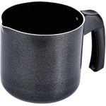 Conjunto Jogo de Panelas Antiaderente 5 Peças Masala Preto Brinox