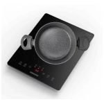 Jogo de Panelas 5 Peças Antiaderente Orion para Fogão de Indução Brinox - Preto