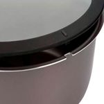 Pipoqueira Com Manivela e Tampa de Vidro Pic Poc Ø02x14,5cm 4,2 Litros Brinox - Prata