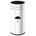 Porta Guarda Chuvas Gamma 20 X 43cm em Aço Inox Brinox