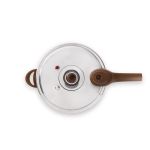 Panela de Pressão Ceramic Life Pressure com indução 6,8 - Brinox Vanilla