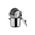 Espagueteira Savoy Caldeirão Ø20 x 17cm 5L X COZI 20 x 16,8cm 4,8L - Brinox
