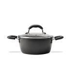 Jogo de Panelas 5 peças Select Brinox com Revestimento Cerâmico Antiaderente 3.2mm - Carbono