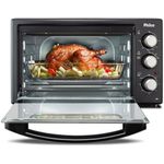 Forno Elétrico de Bancada Philco 38L PFE38P 1500W com Timer - Preto 127v