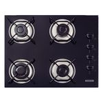 Cooktop a Gás Tramontina em Vidro Temperado com Acendimento Superautomático 4 Queimadores