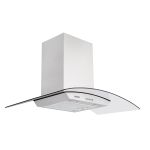 Coifa de Parede Tramontina New Vetro em Aço Inox e Vidro Temperado 90 cm 220v
