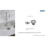 Cuba de embutir Tramontina Lavínia 40 BL em Aço Inox Polido 40x34 cm