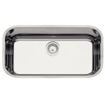 Cuba de embutir Tramontina Lavínia 56 BL em Aço Inox Polido 56x34 cm