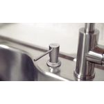 Dosador De Sabão Tramontina Em Aço Inox com Recipiente Plástico 500 ML