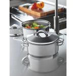 Kit Jogo de Panelas Tramontina Solar 5 Peças 3 Camadas de Alumínio e Aço Inox