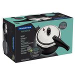 Panela de Pressão Tramontina Vancouver em Alumínio Antiaderente Grafite 20 cm 4,2 Litros