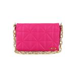 Bolsa Média Alça Dourada Pink 